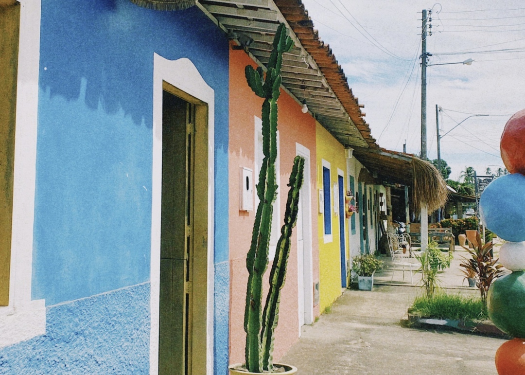 Rua de artesanato em Tatuamunha